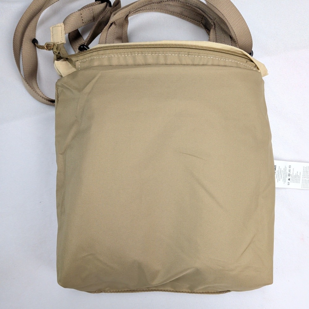 Dakine Ripstop Crossbody Bag Beige Tan Adjustable‎ Strap Zippered Pockets - Picture 9 of 12